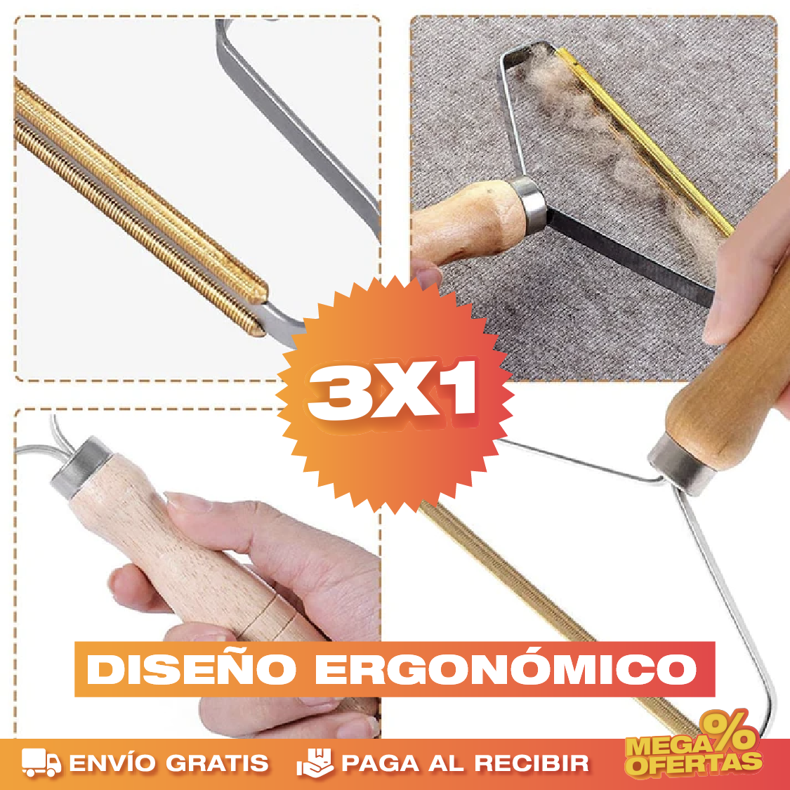 Cepillo Mágico Removedor – Promo 3x1