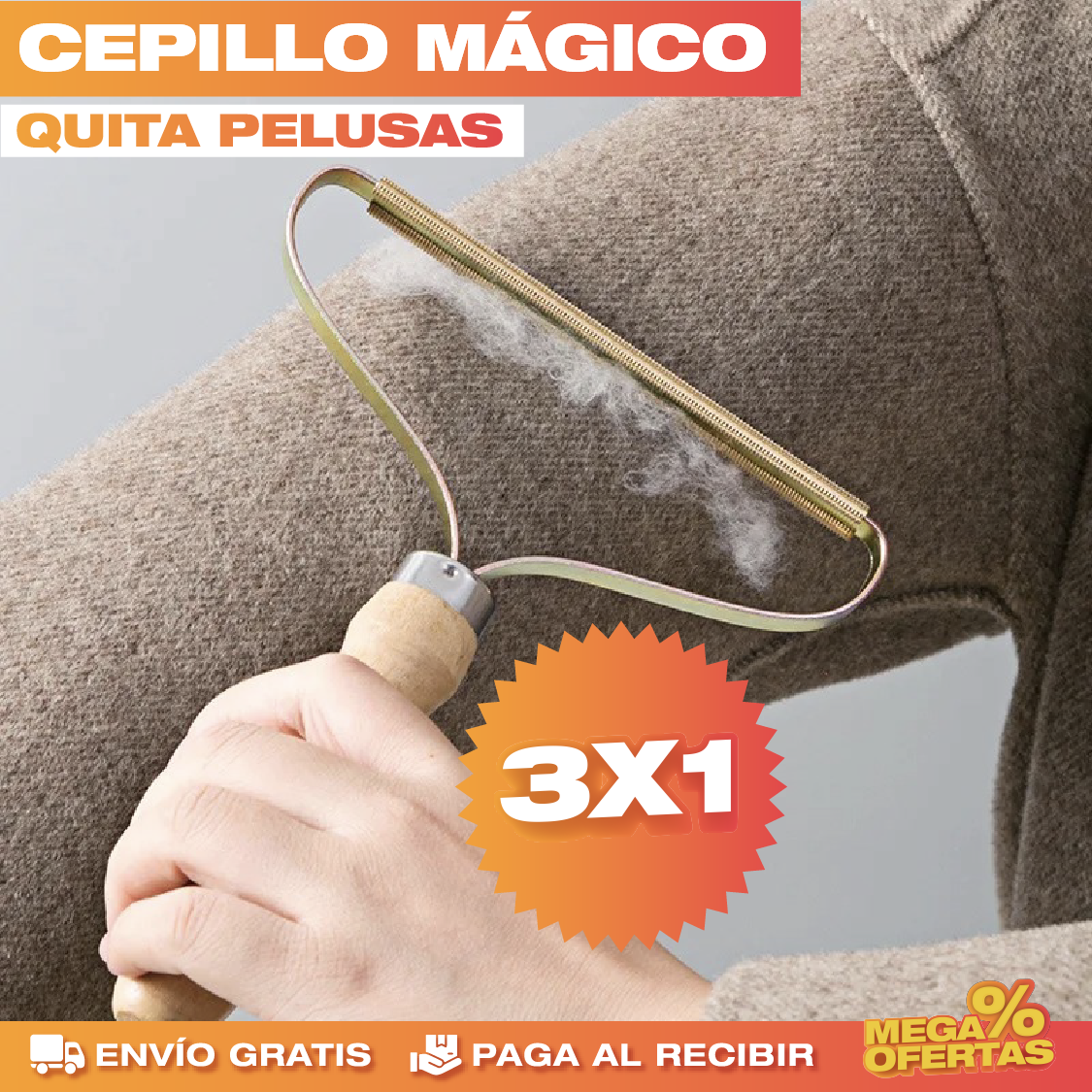 Cepillo Mágico Removedor – Promo 3x1
