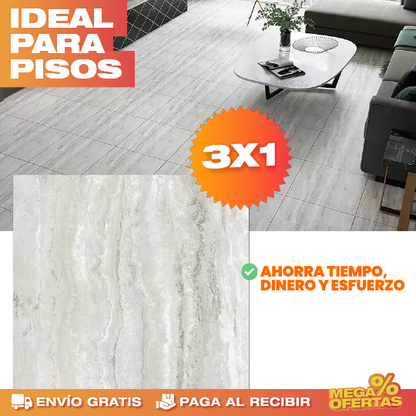 Láminas PVC Mármol Adhesivas – Promo 3x1