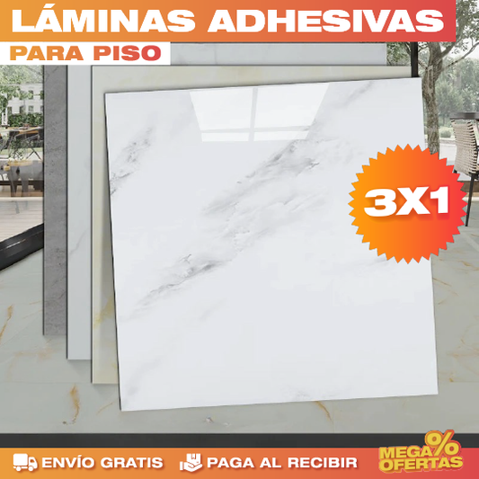 Láminas PVC Mármol Adhesivas – Promo 3x1
