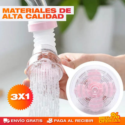 Filtro Giratorio y Purificador de Agua – Promo 3x1