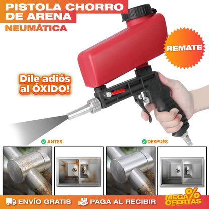 Pistola de Chorro de Arena Neumática
