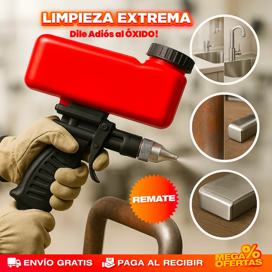 Pistola de Chorro de Arena Neumática