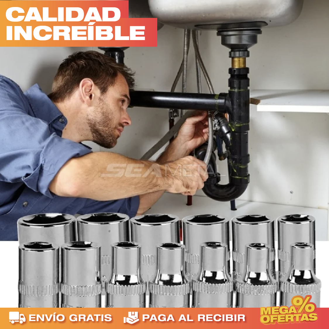 Set de Herramientas 46 Piezas – Promo 2x1